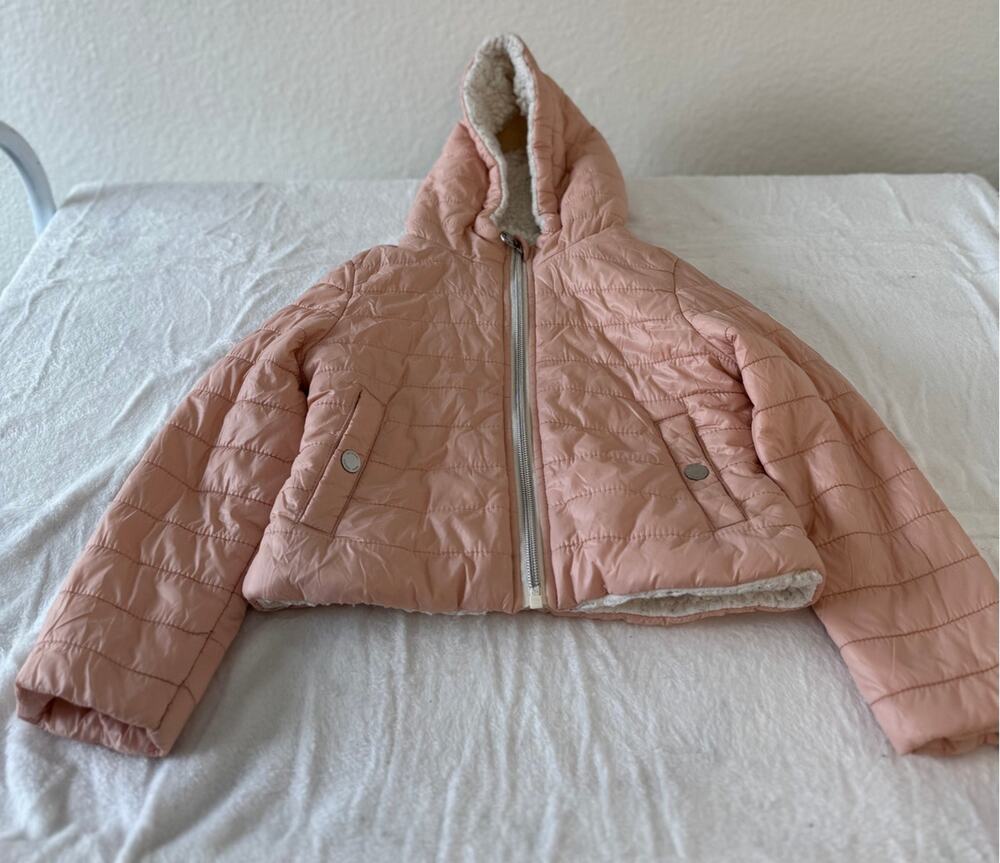 Michael Kors Toddler Sherpa-Lined Puffer Jacket (4T)